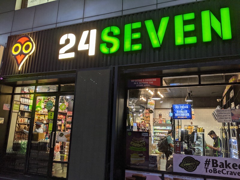 インドのコンビニ Twenty Four Seven Convenience Store に行ってみた